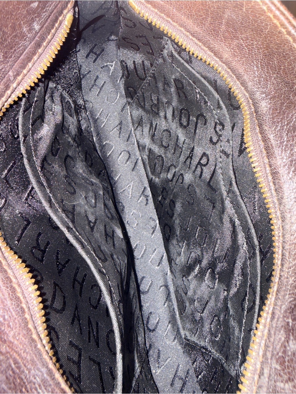 Charles Jourdan Paris Vintage Brown Leather Horsebit Style Shoulder Bag - Picture 7 of 9